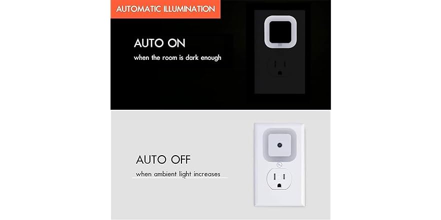 NIGHT LIGHT LED W/AUTO-SENSOR