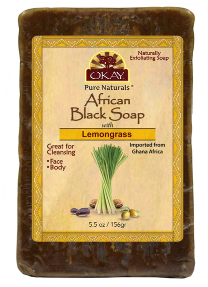 OKAY AFRICAN BLK SOAP PEPPER5.5