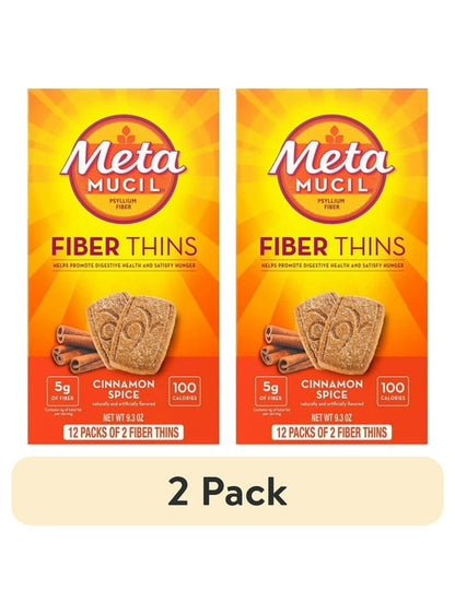 METAMUCIL FBR THINS WF 12X2 CHOC