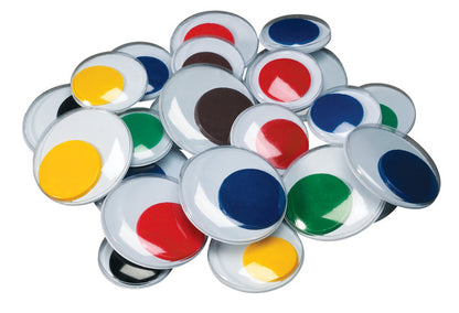 Creativity Street Wiggle Eyes Assorted Sizes - Black, 100 count