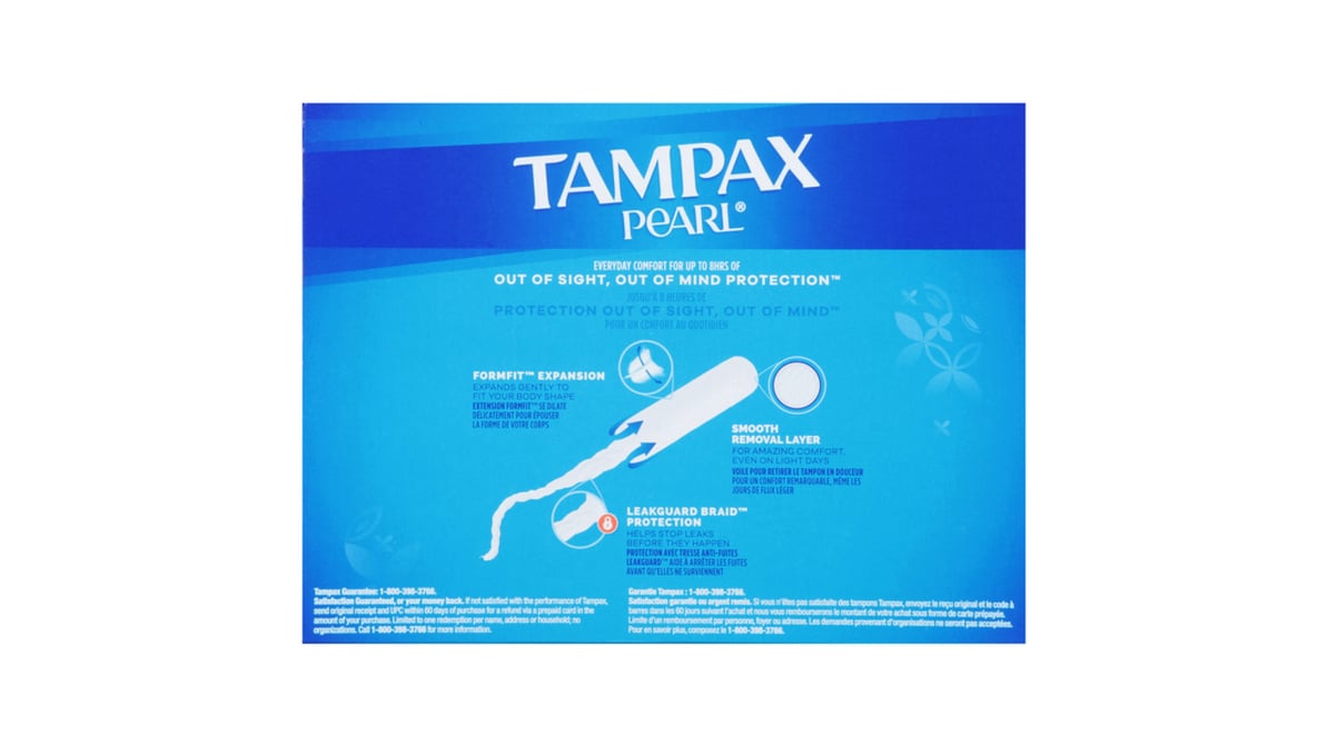 TAMPAX PEARL ULTRA TAMPONS 45CT