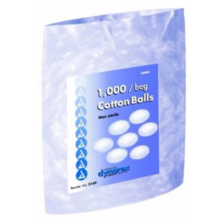 CURAD COTTON BALLS 130 1N MD
