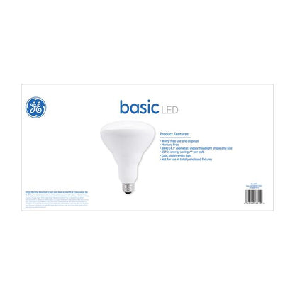 GE Lighting LED Basic Daylight Indoor Floodlight Bulb 65 Watt Replacement, 2 Pack