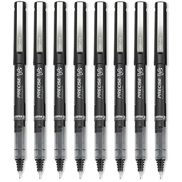 Pilot Precise V5 Rolling Ball Stick Pens, Extra Fine Point (0.5mm), Black, 1 Count