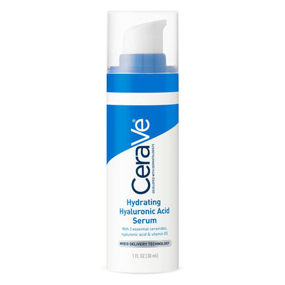 CeraVe Hydrating Hyaluronic Acid Face Serum, 1 oz