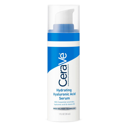 CeraVe Hydrating Hyaluronic Acid Face Serum, 1 oz