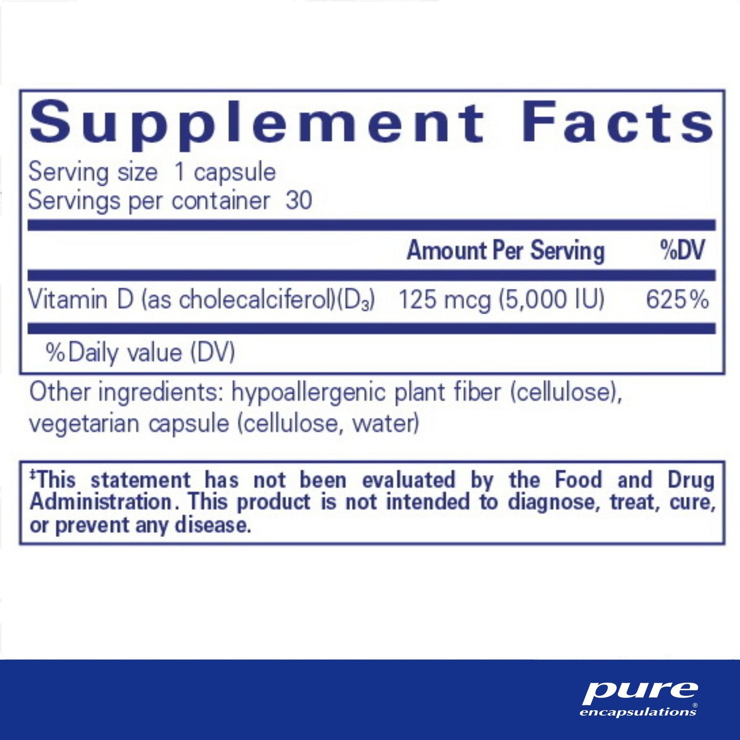 NB VITAMIN D3 GC125MCG150SFG RRL