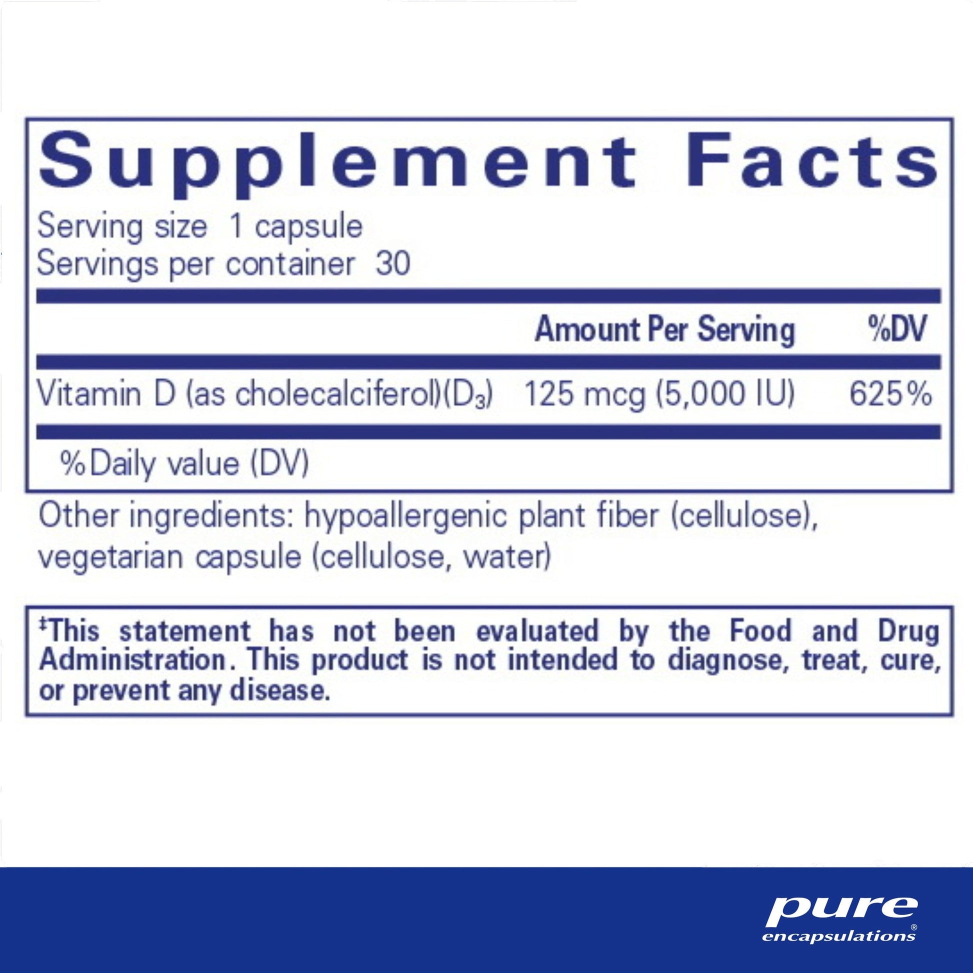 NB VITAMIN D3 GC125MCG150SFG RRL