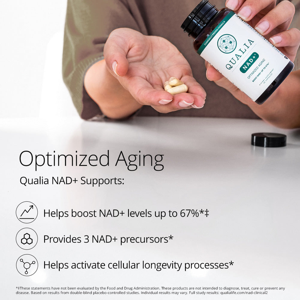 QUALIA SUPP,NAD+,OPTIMIZED AGING