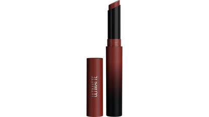 MAYBELLINE New York Color Sensational Ultimatte Slim Lipstick Makeup, 088 More Coffee