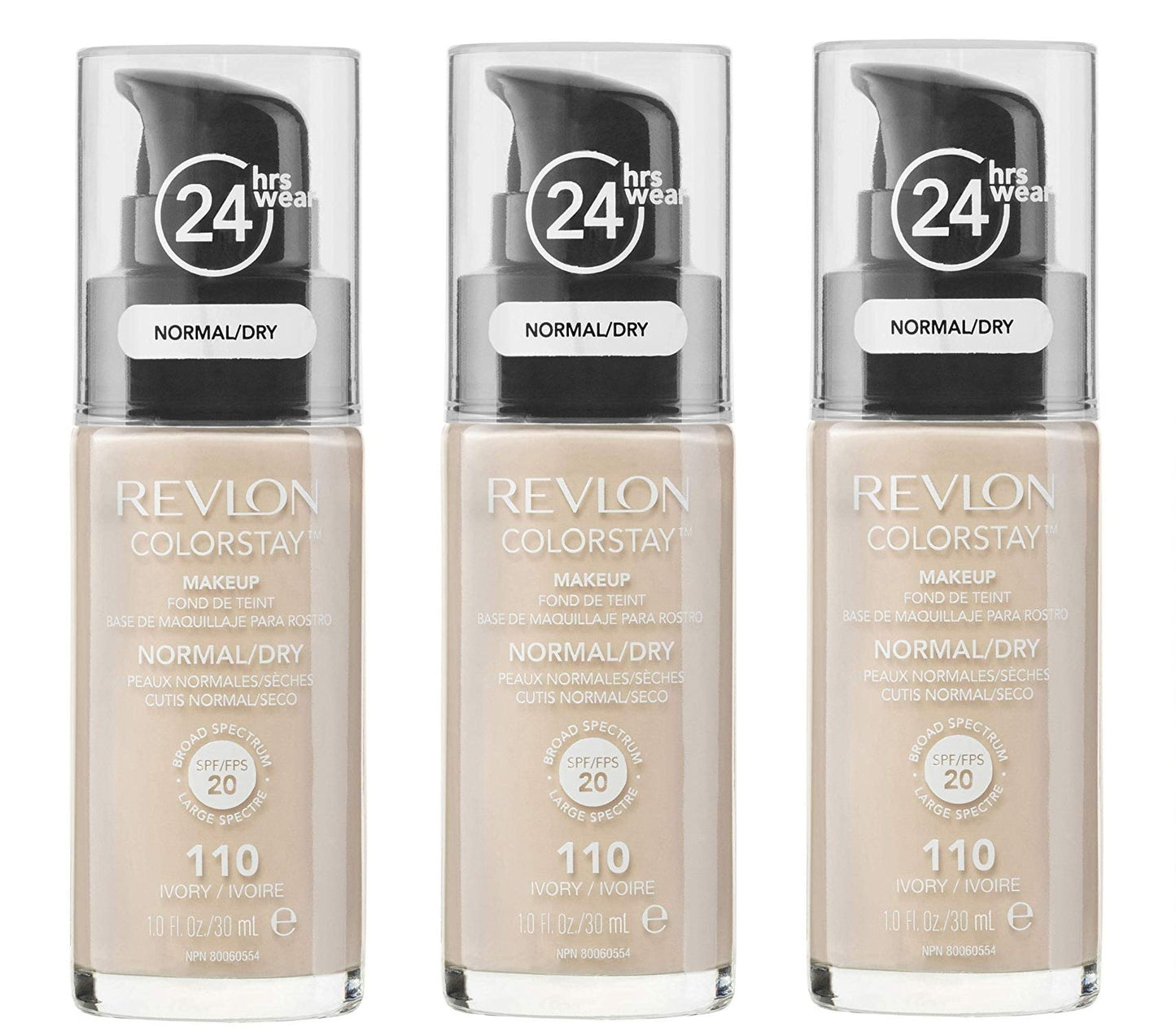 REVLON ColorStay Foundation for Normal & Dry Skin - 110 Ivory