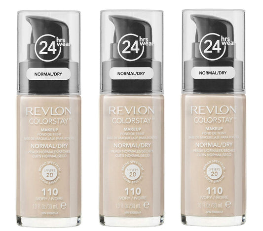 REVLON ColorStay Foundation for Normal & Dry Skin - 110 Ivory