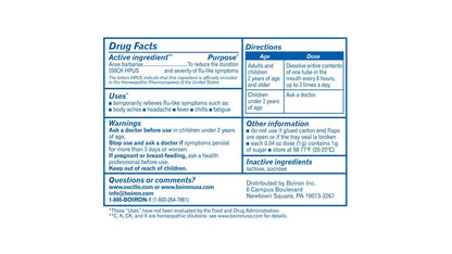 OSCILLOCOCCINUM FLU REMEDY PE 12