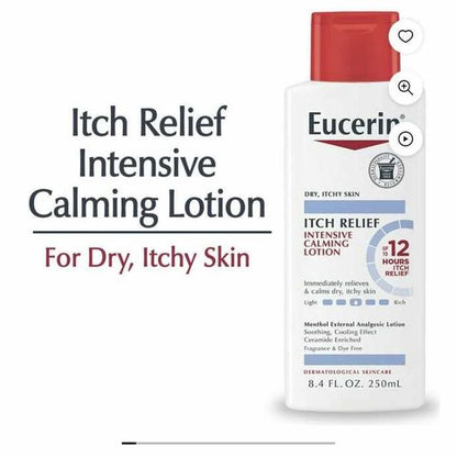 EUCERIN CALMING ITCH RLF LOTION 8.4OZ