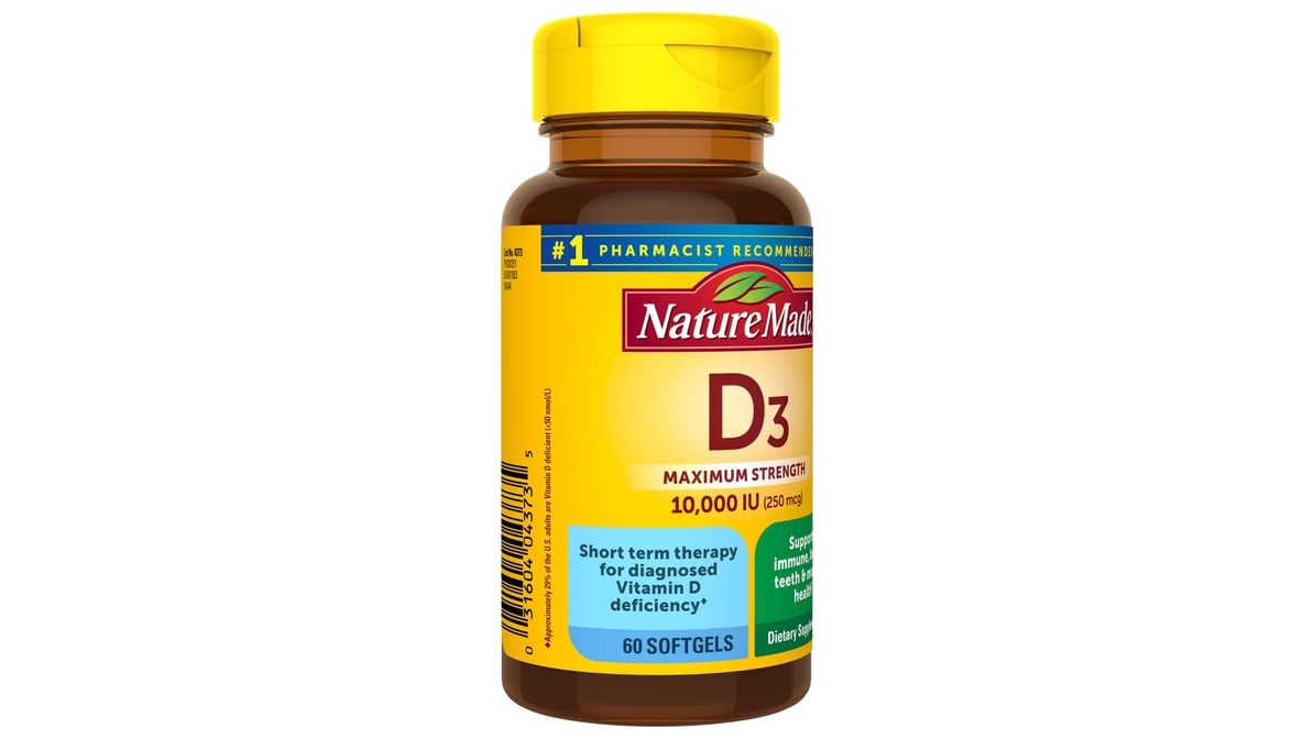 VITAMIN D MAXIMUM STRENGTH 60