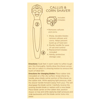CAREone Corn and Callus Shaver
