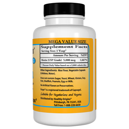 BIOTIN USP VITAMIN H DS