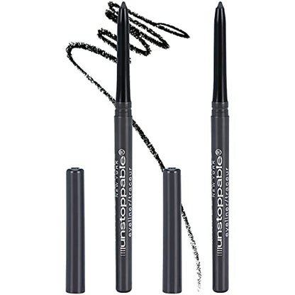 MAYBELLINE New York Unstoppable Mechanical Eyeliner Pencil, Pewter, 0.01 oz