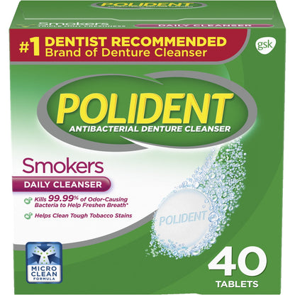 POLIDENT SMOKERS TB 120
