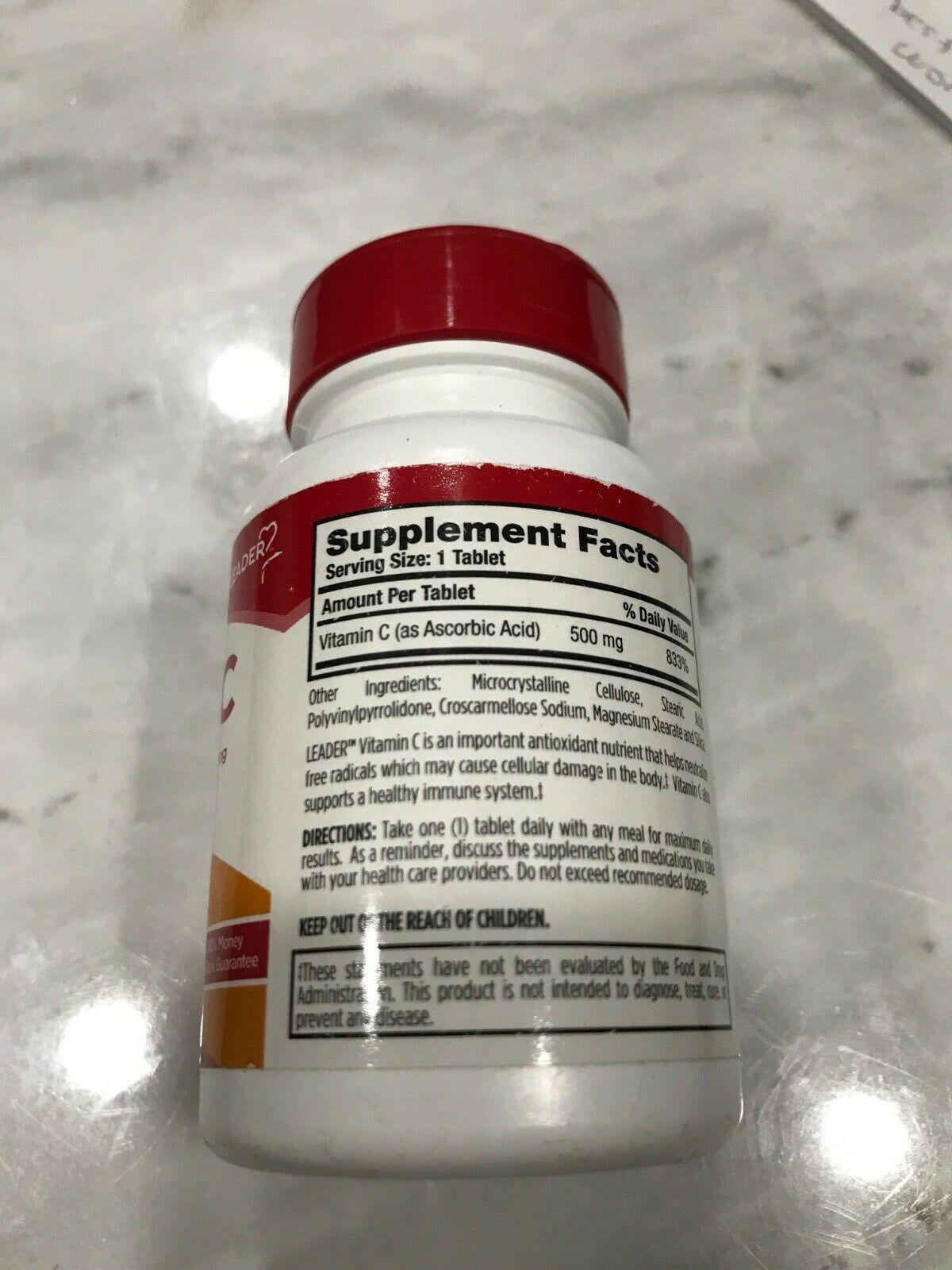 VIT C 500MG TABLETS 100CT MASON