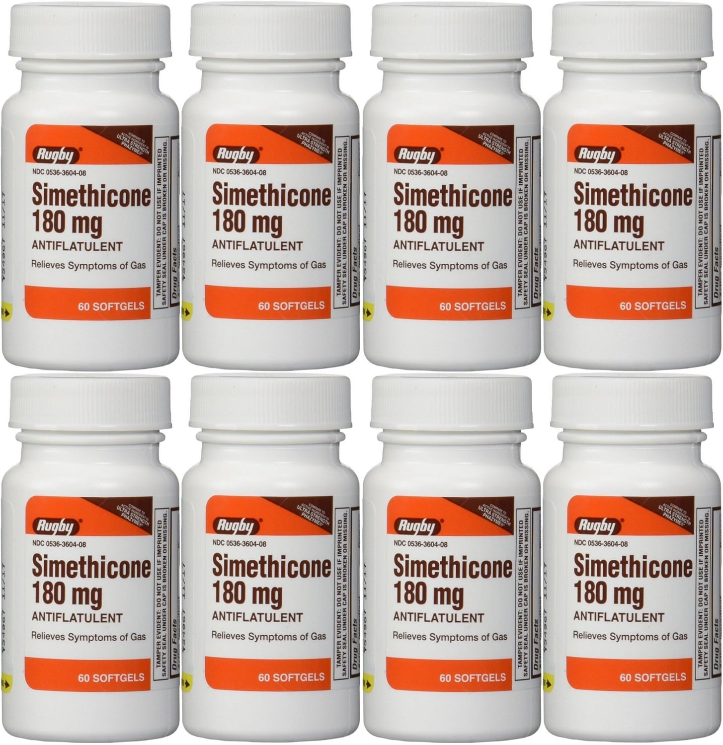 SIMETHICONE GC 180MG 60 SFG