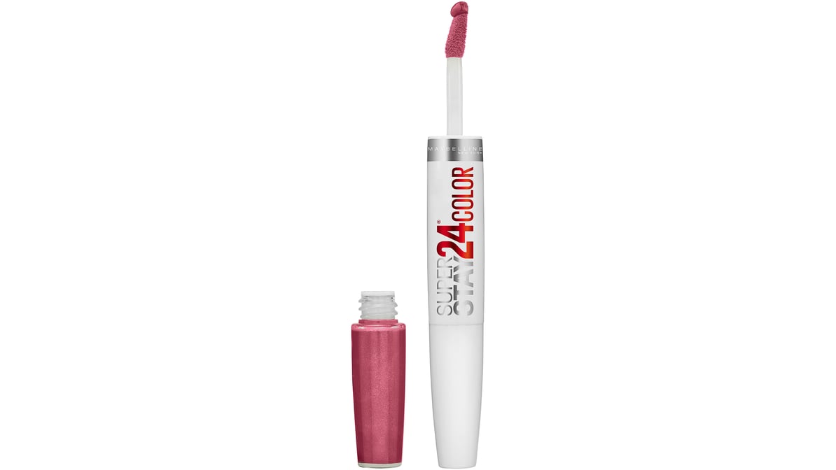 MAYBELLINE New York Super Stay 24 Hour Long-Lasting 2-Step Liquid Lipstick, Timeless Rose, 0.78 oz
