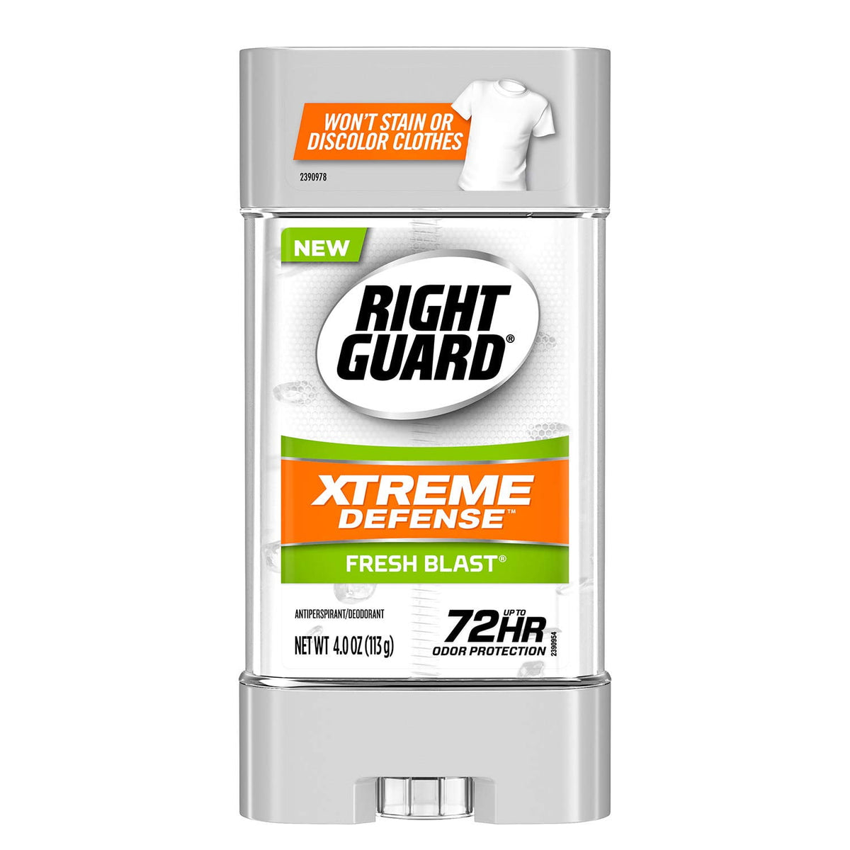 Right Guard Xtreme Defense Antiperspirant & Deodorant - Fresh Blast, 0.5 oz