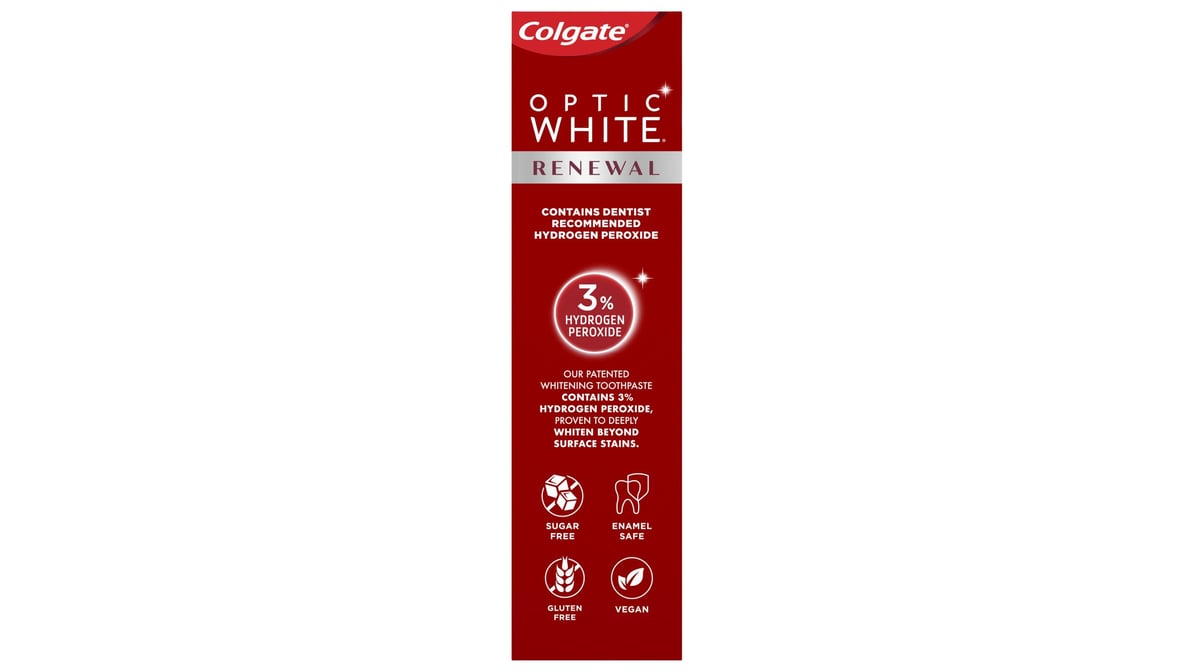 COLGATE OPTIC WHITE RENEWAL T/P BS 3 OZ