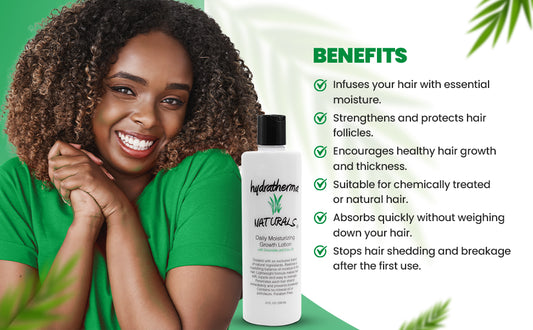 HYDRATHERMA NAT GRWTH LOTION 8Z