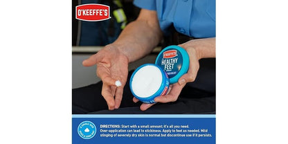 O'KEEFFES HEALTHY FEET CREAM 2.7OZ