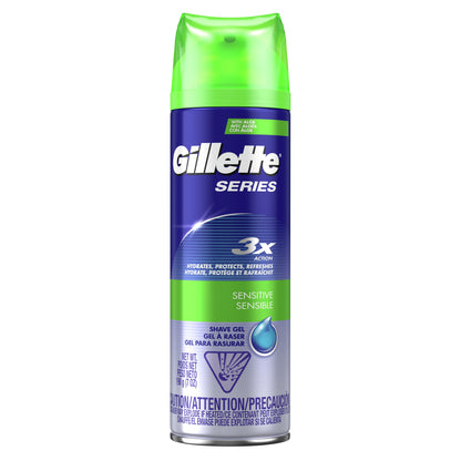 GILLETTE TGS SHAVE GEL SENS2.5Z