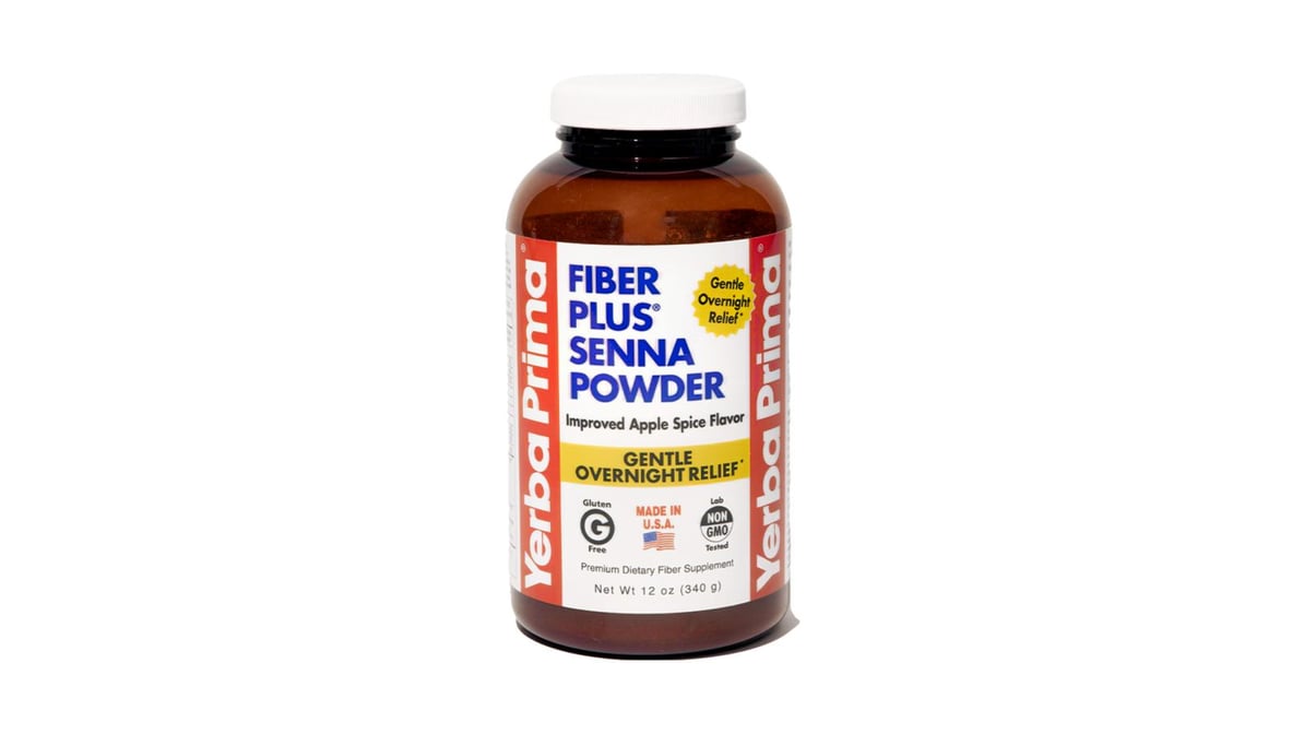 YERBA PRIMA FIBER PLUS,SENNA CAPS