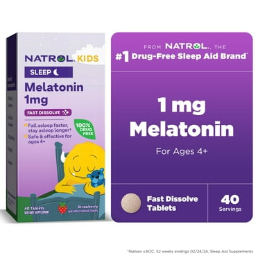 MELATONIN 3MG TAB FAST DSLV 90CT NATROL