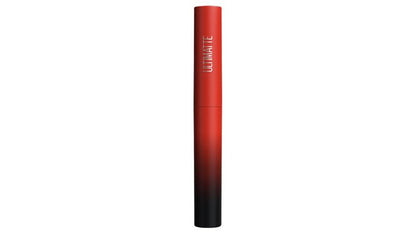 MAYBELLINE New York Color Sensational Ultimatte Slim Lipstick Makeup, 299 More Scarlet