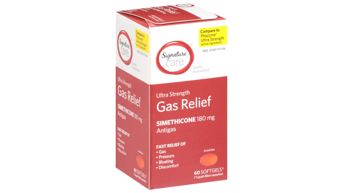 SIMETHICONE GC 180MG 60 SFG