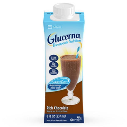 GLUCERNA SHK LQ 24X240ML CHOC INP