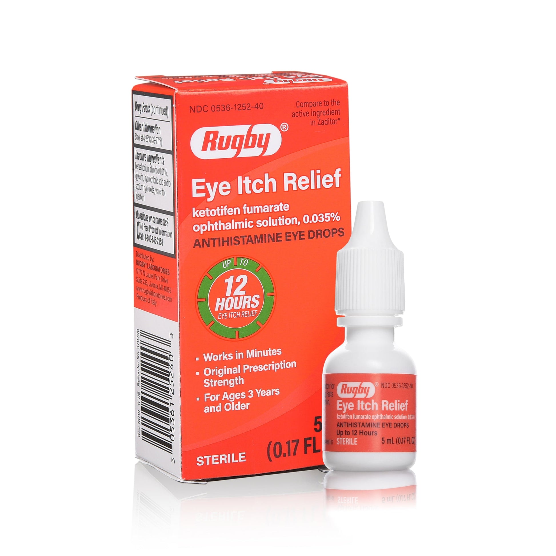EYE ITCH RELIEF KETOTIFEN 0.025% O/S 5ML