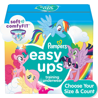 PAMPERS EASY UPS 4T- 5T OMG BOY 104CT