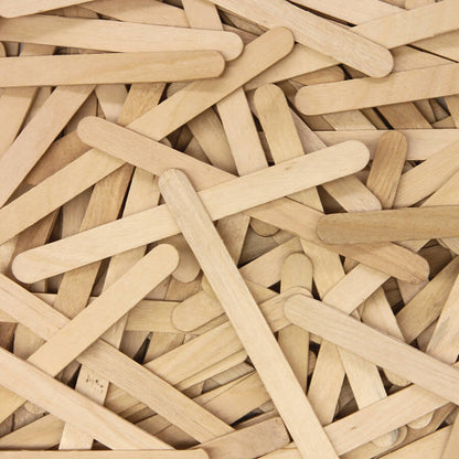 Creativity Street Wood Craft Sticks - Natural, 150 count