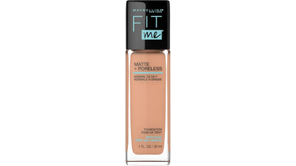 MAYBELLINE New York Fit Me Matte + Poreless Foundation Makeup, 245 Classic Beige, 1 oz