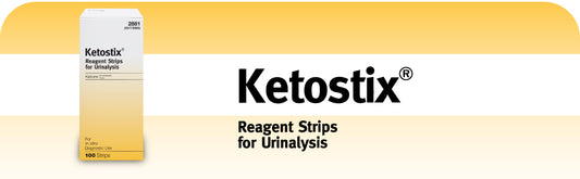 KETOSTIX REAGENT URINALYSIS STRIP 100CT