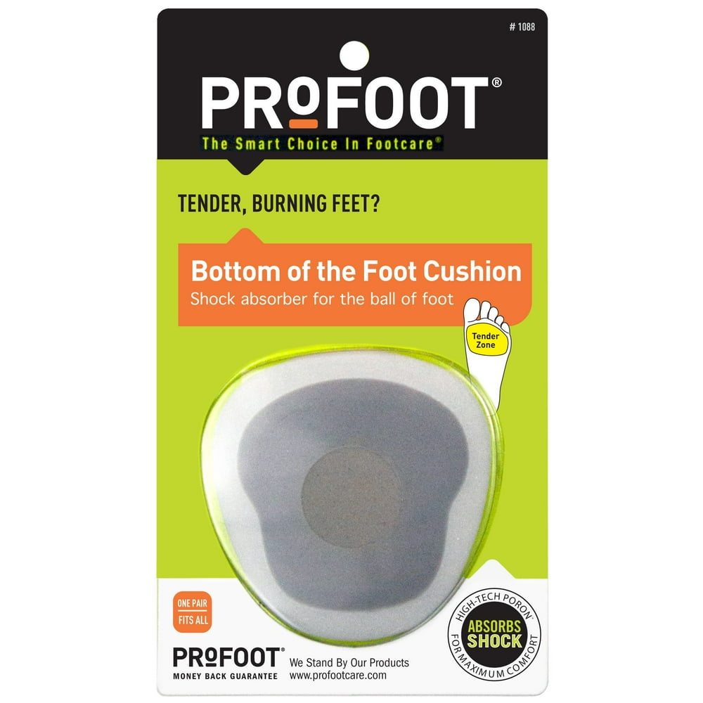 BOTTOM OF FOOT CUSHION PD