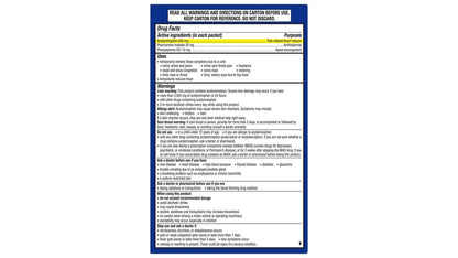 THERAFLU & SORE THROAT PWD 6CT