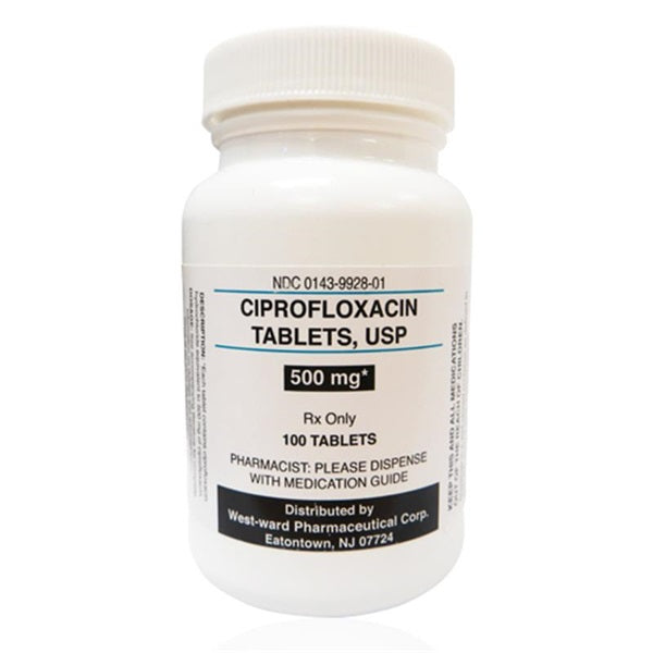 CIPROFLOXACIN TB 500MG 100 CPLT
