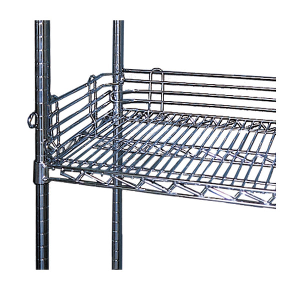 BACK LEDGE 42" CHROME 4 CT DS