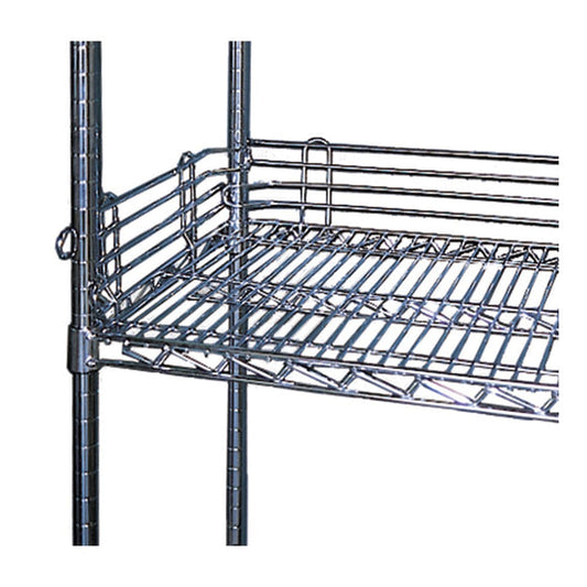 BACK LEDGE 42" CHROME 4 CT DS