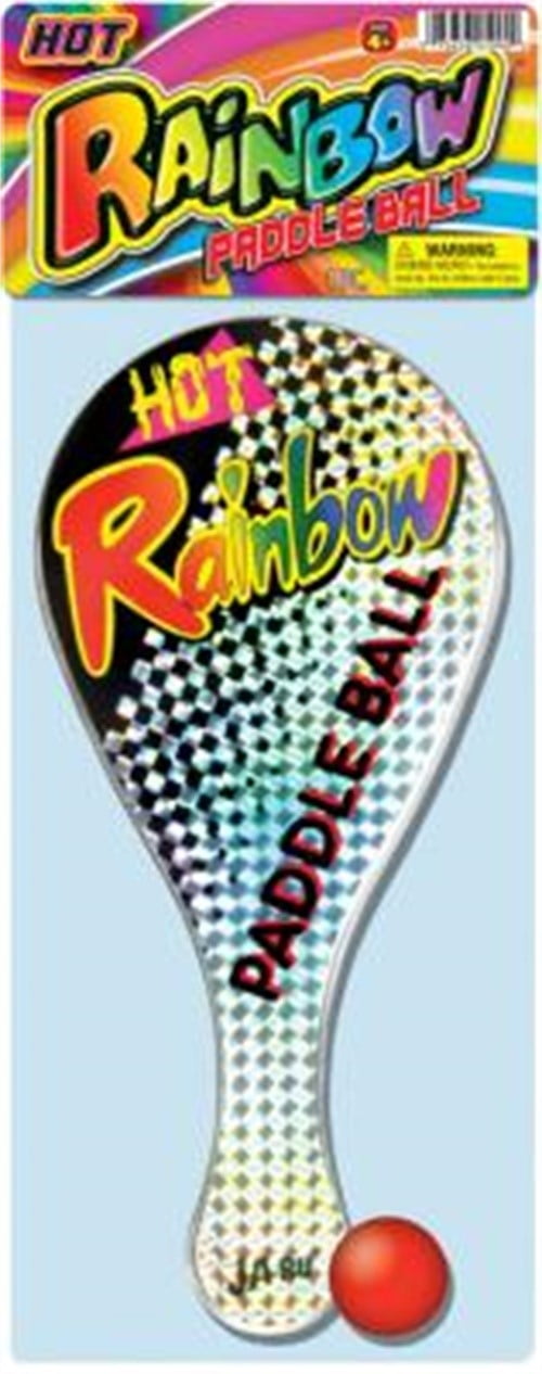 RAINBOW PADDLE BALL