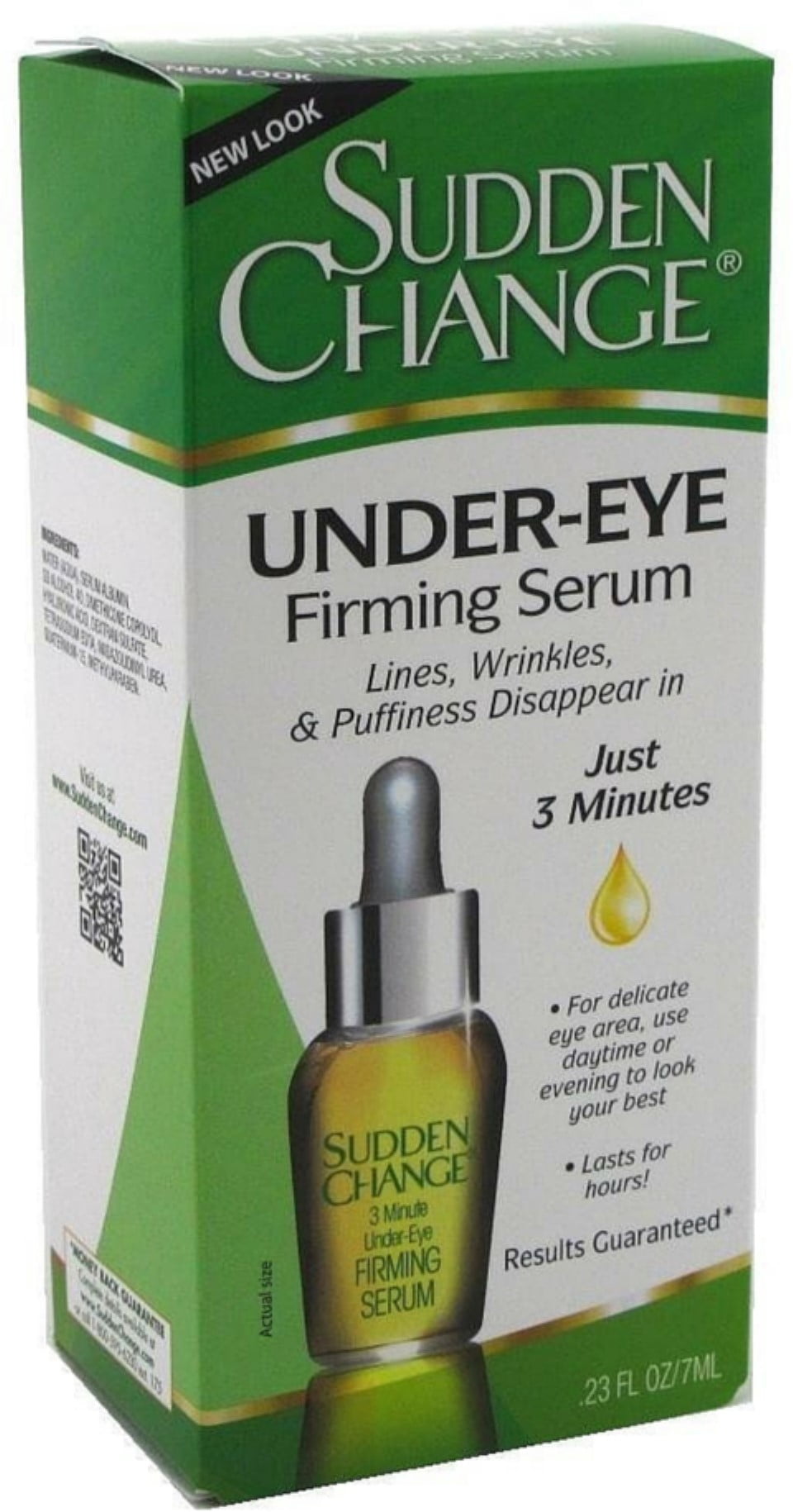 SUDDEN CHANGE UNDER EYE CR 0.25OZ