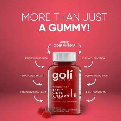 GOLI APPLE CIDER VINEGAR CW 60EA