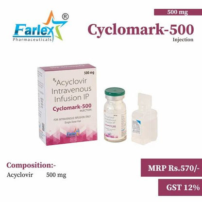 ACYCLOVIR TB 800MG 500